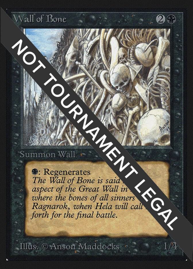 Wall of Bone (IE) [International Edition]