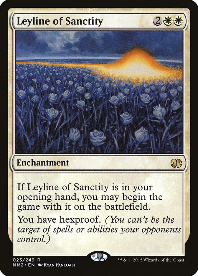 Leyline of Sanctity (23) [Modern Masters 2015]