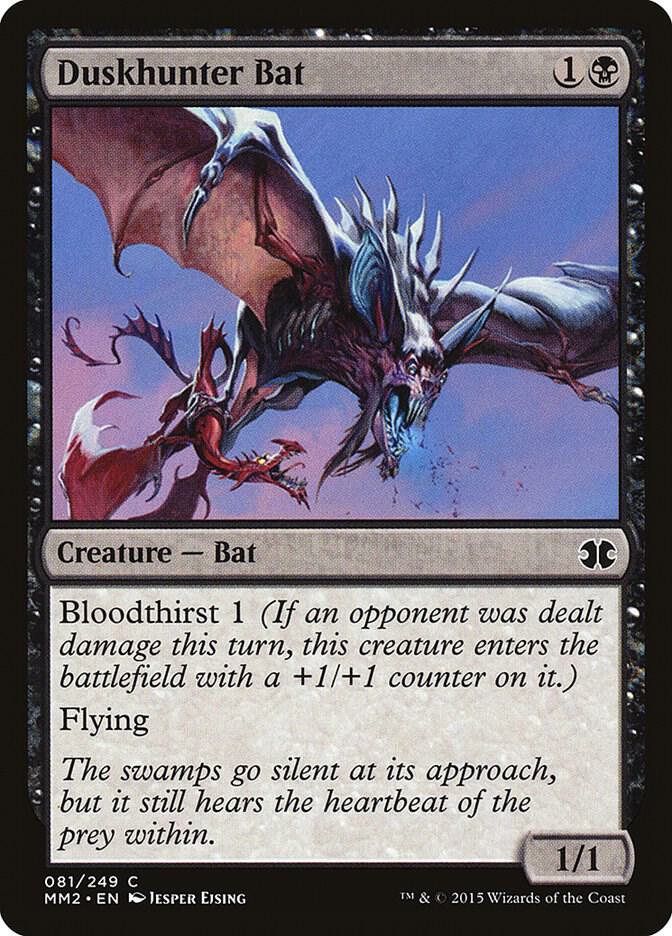 Duskhunter Bat (81) [Modern Masters 2015]