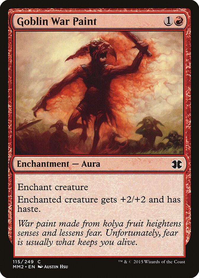 Goblin War Paint (115) [Modern Masters 2015]