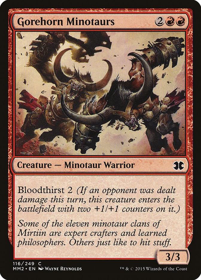 Gorehorn Minotaurs (116) [Modern Masters 2015]