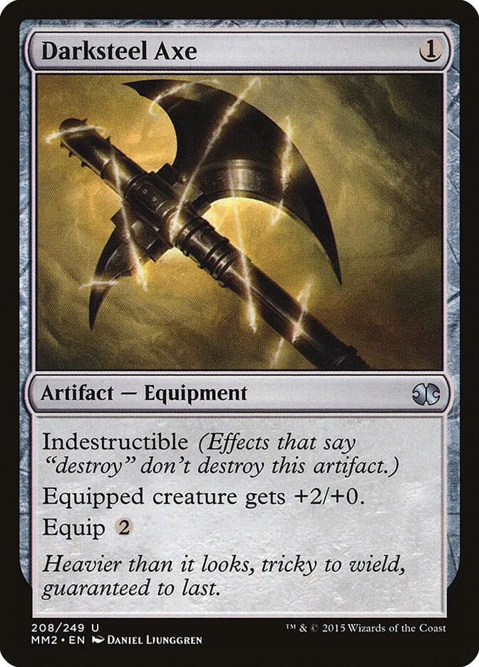 Darksteel Axe (208) [Modern Masters 2015]