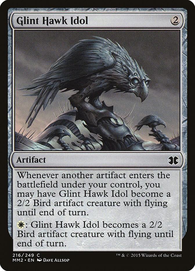 Glint Hawk Idol (216) [Modern Masters 2015]