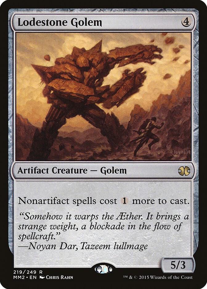 Lodestone Golem (219) [Modern Masters 2015]
