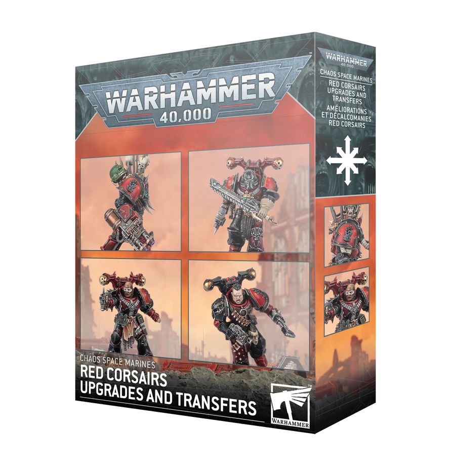 Chaos Space Marines: Red Corsairs Upgrades and Transfers (Pre-Order)
