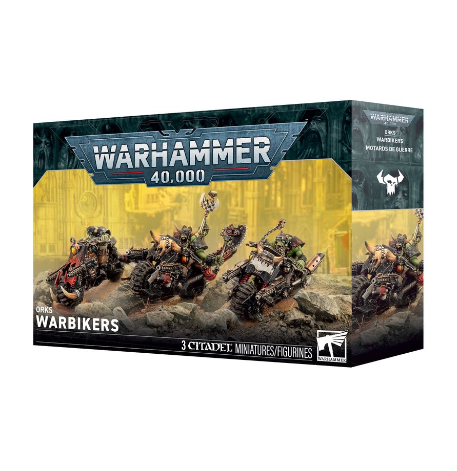 Orks: Warbikers (Pre-Order available as of 2026-09-05)
