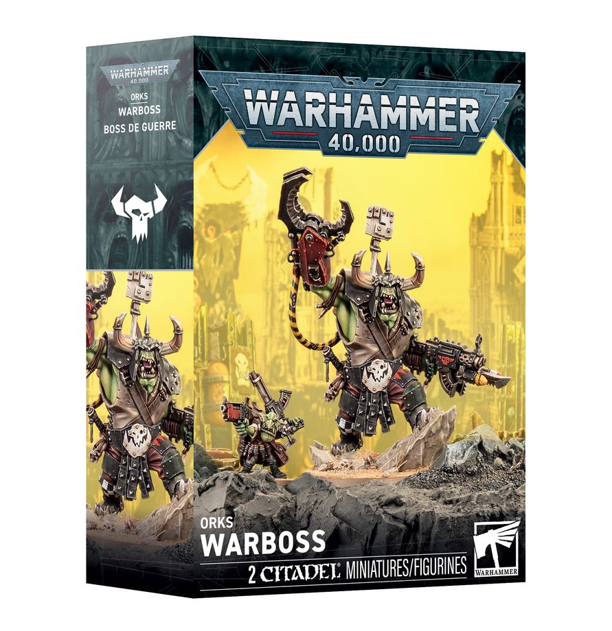 Orks: Warboss (Pre-Order available as of 2026-09-05)