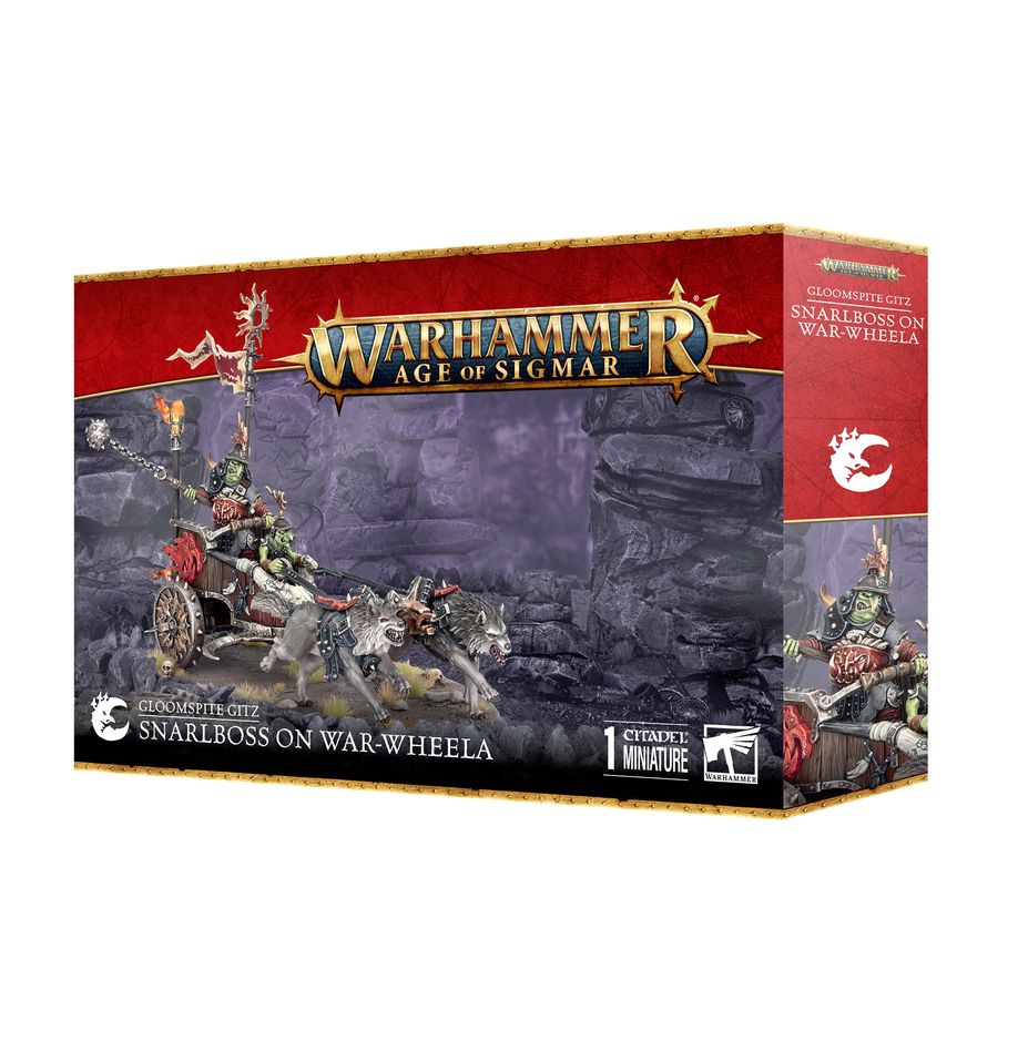 Gloomspite Gitz: Snarlboss on War-Wheelae