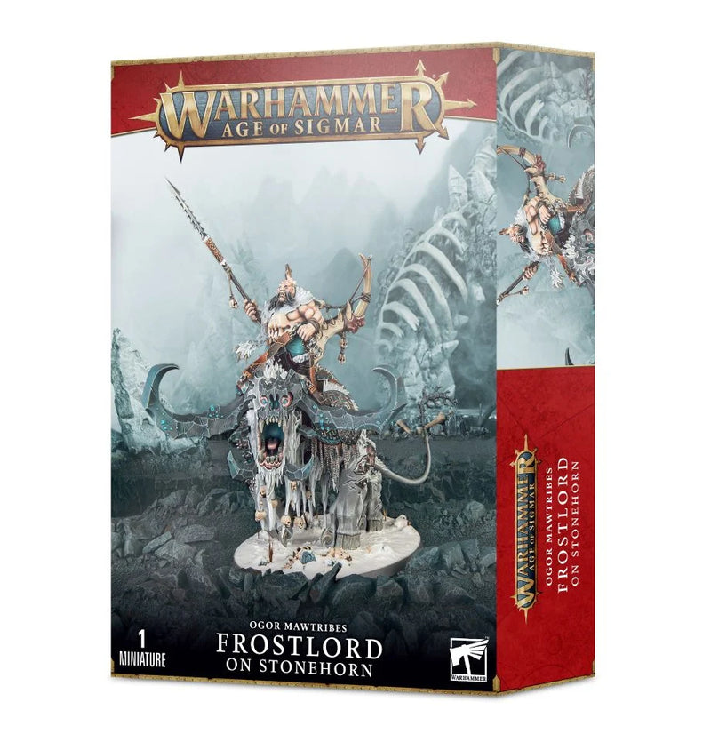 Beastclaw Raiders: Frostlord on Stonehorn