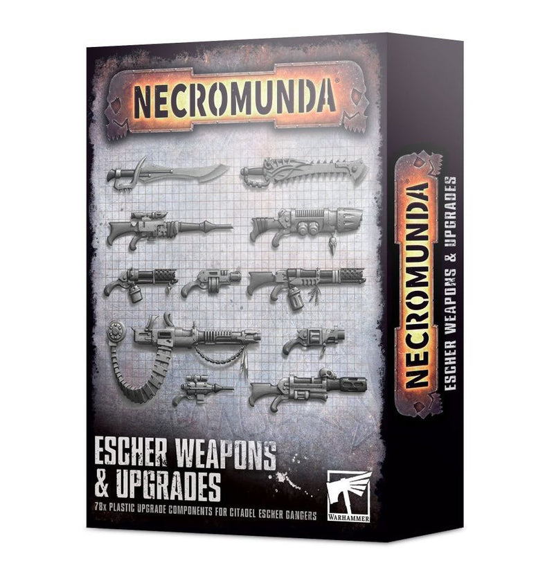 Necromunda : armes et améliorations d'Escher