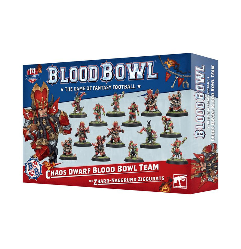 Blood Bowl: Chaos Dwarf Blood Bowl Team: The Zharr-Naggrund Ziggurats