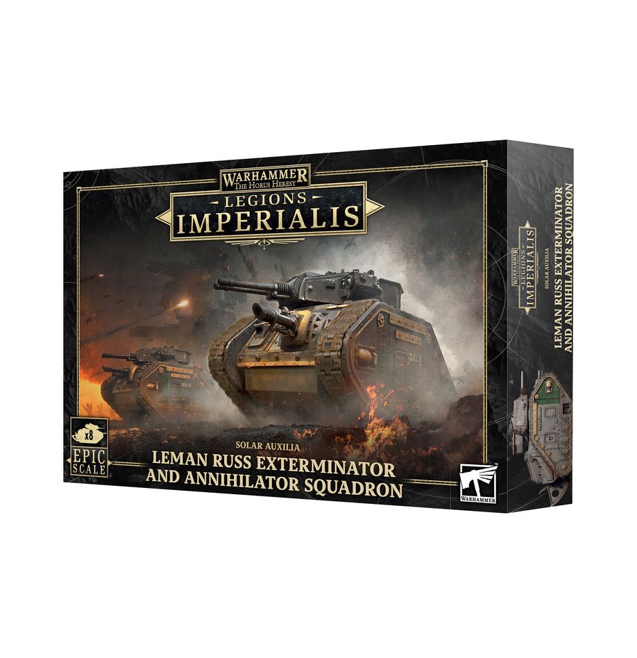 Legions Imperialis : Escadron d'extermination et d'annihilation de Leman Russ