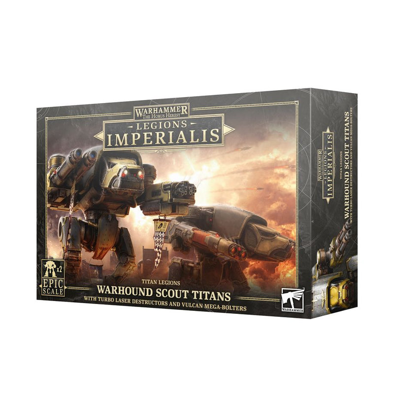 Legions Imperialis : Légions de Titans : Titans éclaireurs Warhound