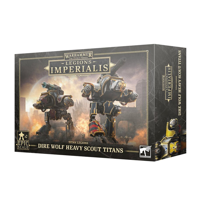 Legions Imperialis : Légions de Titans : Titans éclaireurs lourds Dire Wolf