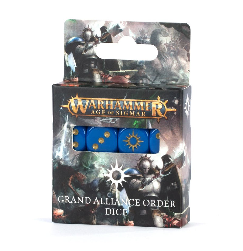 Dés de l'Ordre de la Grande Alliance de Warhammer Age of Sigmar