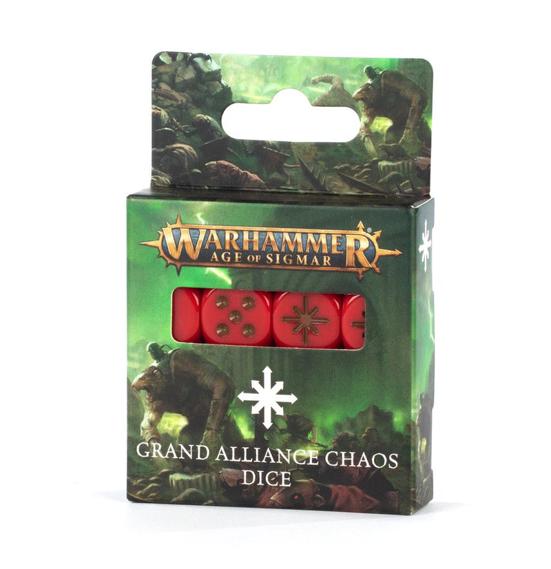 Dés du Chaos de la Grande Alliance de Warhammer Age of Sigmar