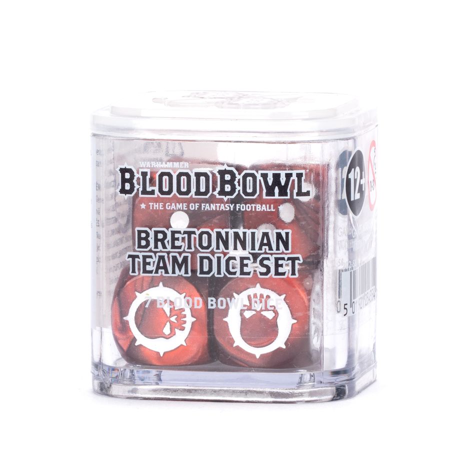 Blood Bowl : Set de dés pour l'équipe bretonnienne