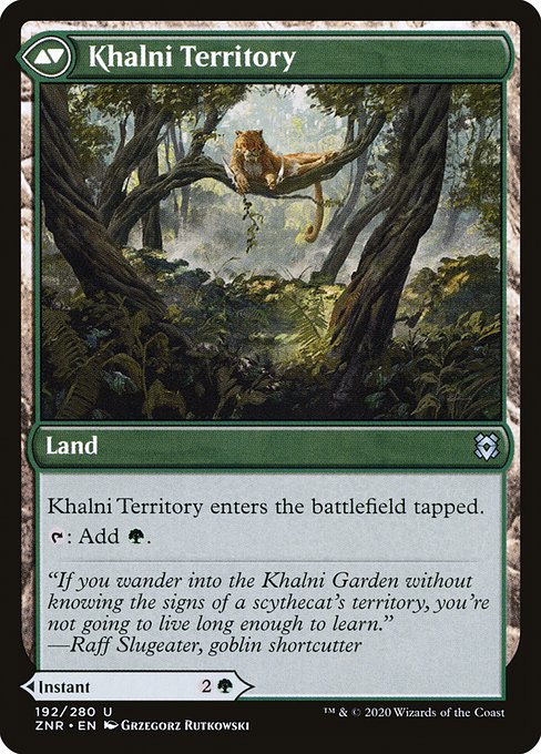 Khalni Ambush (192) [Zendikar Rising] Reverse