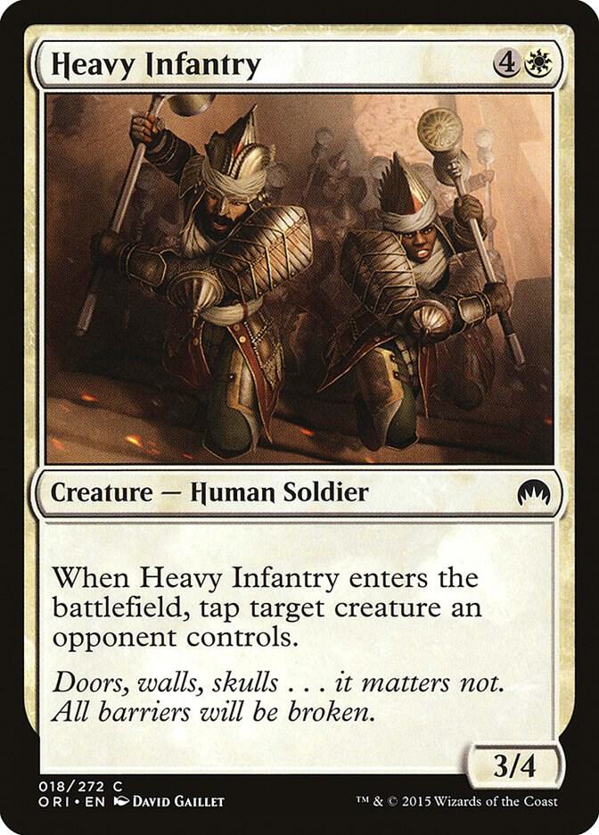 Heavy Infantry (18) [Magic Origins]