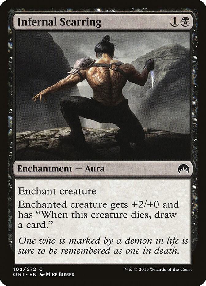 Infernal Scarring (102) [Magic Origins]