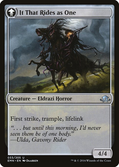 Lone Rider (33) [Eldritch Moon] Reverse