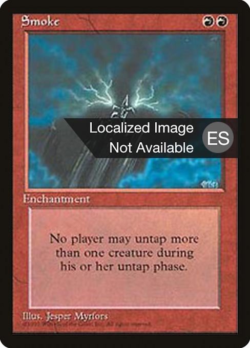 Smoke (222) [Fourth Edition Foreign Black Border]
