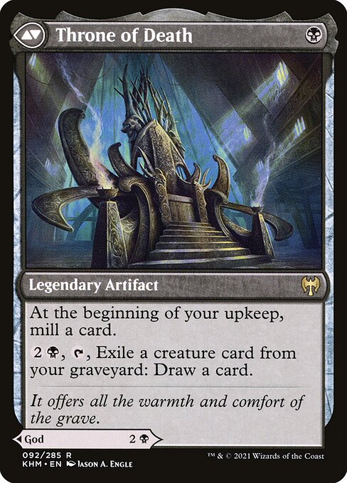 Egon, God of Death (92) [Kaldheim] Reverse