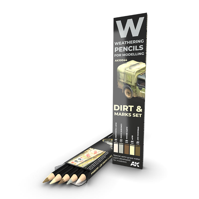 Weathering Pencil Set - Dirt: Marks Set