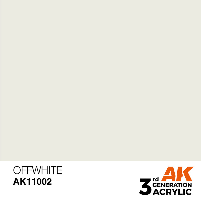 3G Acrylic: Offwhite 17ML