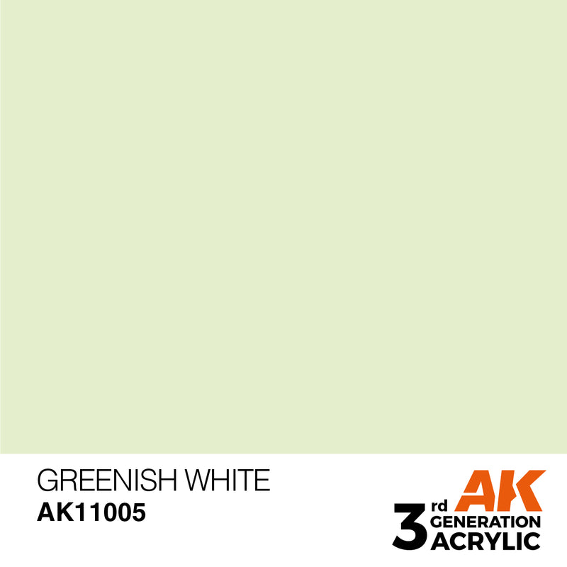 3G Acrylic: Greenish White 17ML