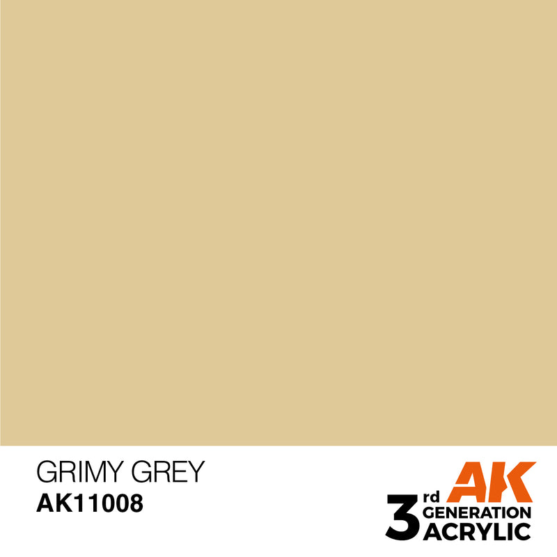 3G Acrylic: Grimy Grey 17ML