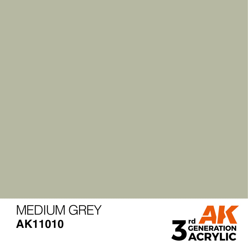 3G Acrylic: Medium Grey 17ML