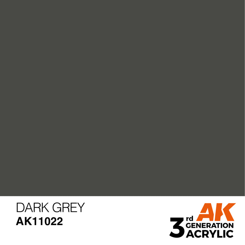 3G Acrylic: Dark Grey 17ML