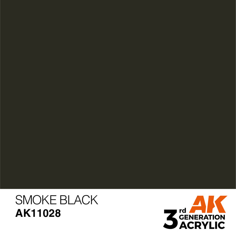 3G Acrylic: Smoke Black 17ML