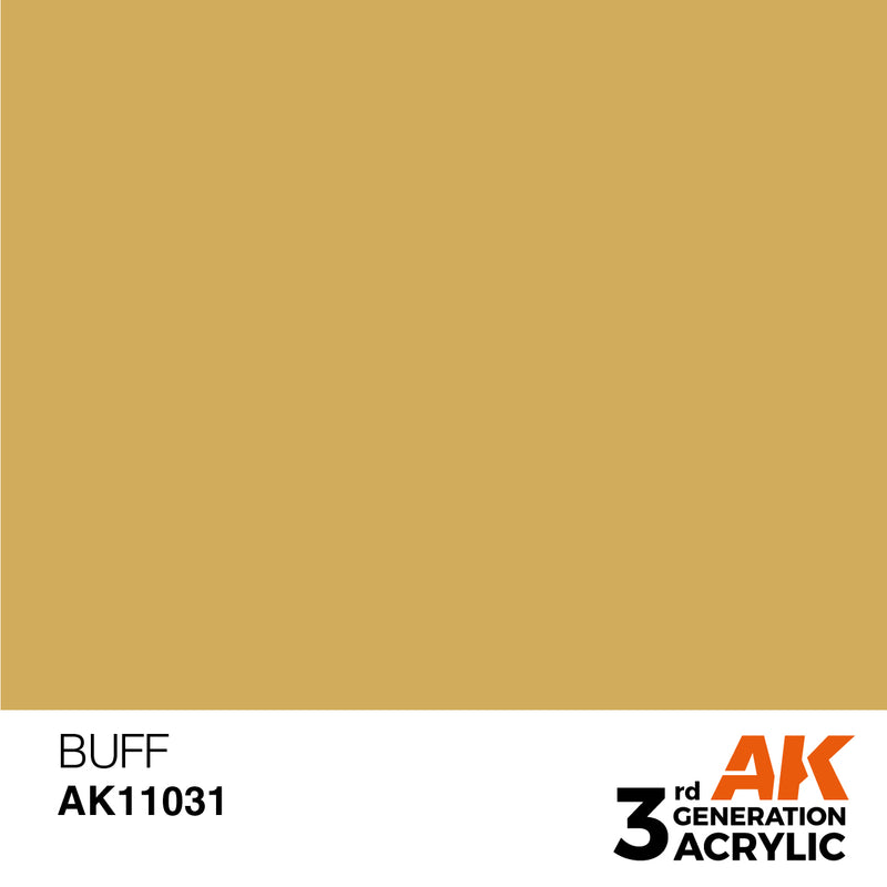 3G Acrylic: Buff 17ML