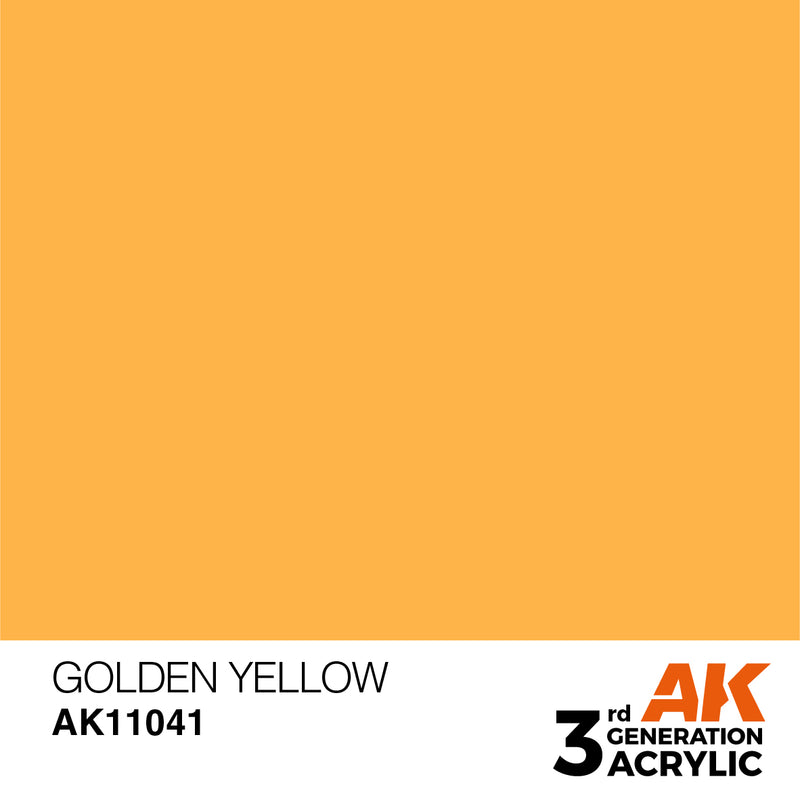 3G Acrylic: Golden Yellow 17ML