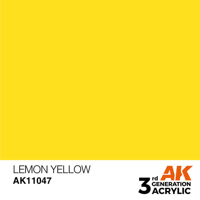 3G Acrylic: Lemon Yellow 17ML