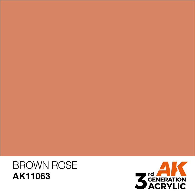 3G Acrylic: Brown Rose 17ML