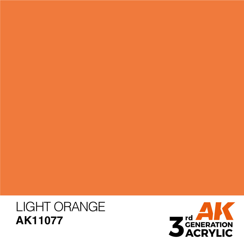 3G Acrylic: Light Orange 17ML