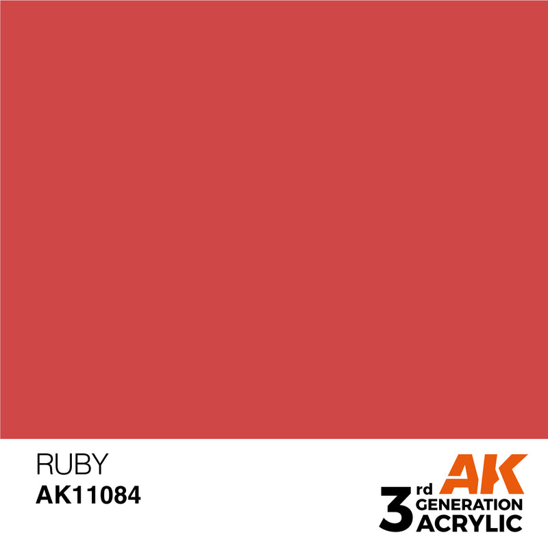 3G Acrylic: Ruby 17ML