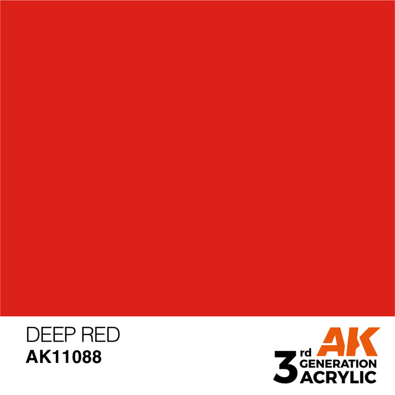 3G Acrylic: Deep Red 17ML