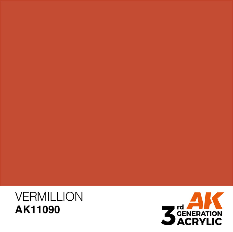 3G Acrylic: Vermillion 17ML