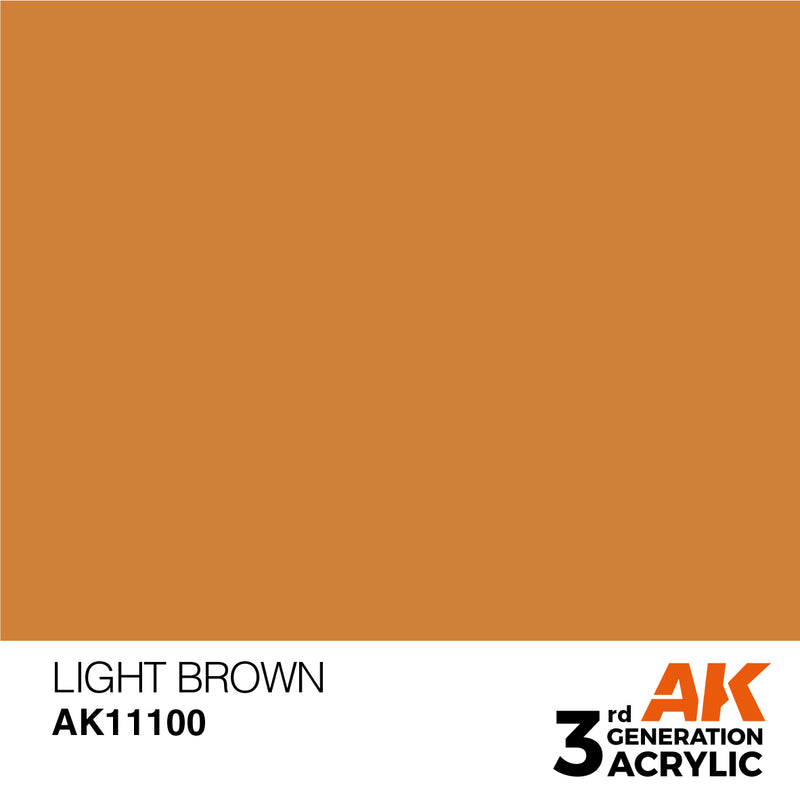 3G Acrylic: Light Brown 17ML