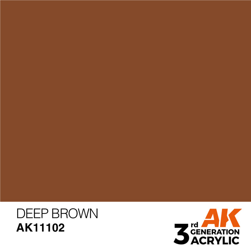 3G Acrylic: Deep Brown 17ML