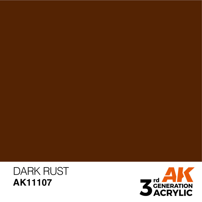 3G Acrylic: Dark Rust 17ML