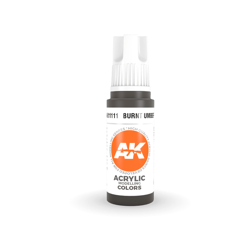 3G Acrylic: Burnt Umber 17ML