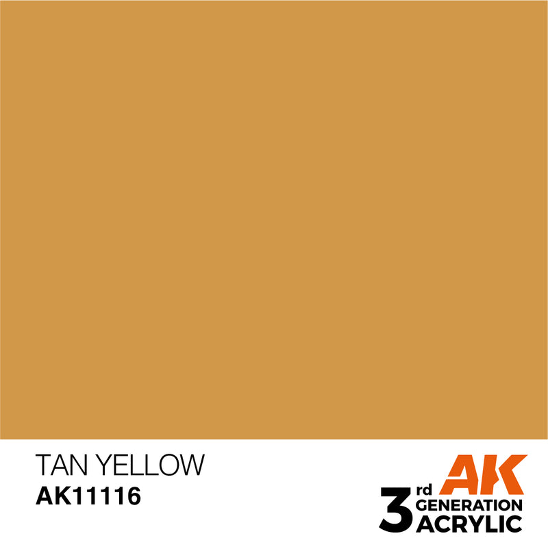 3G Acrylic: Tan Yellow 17ML