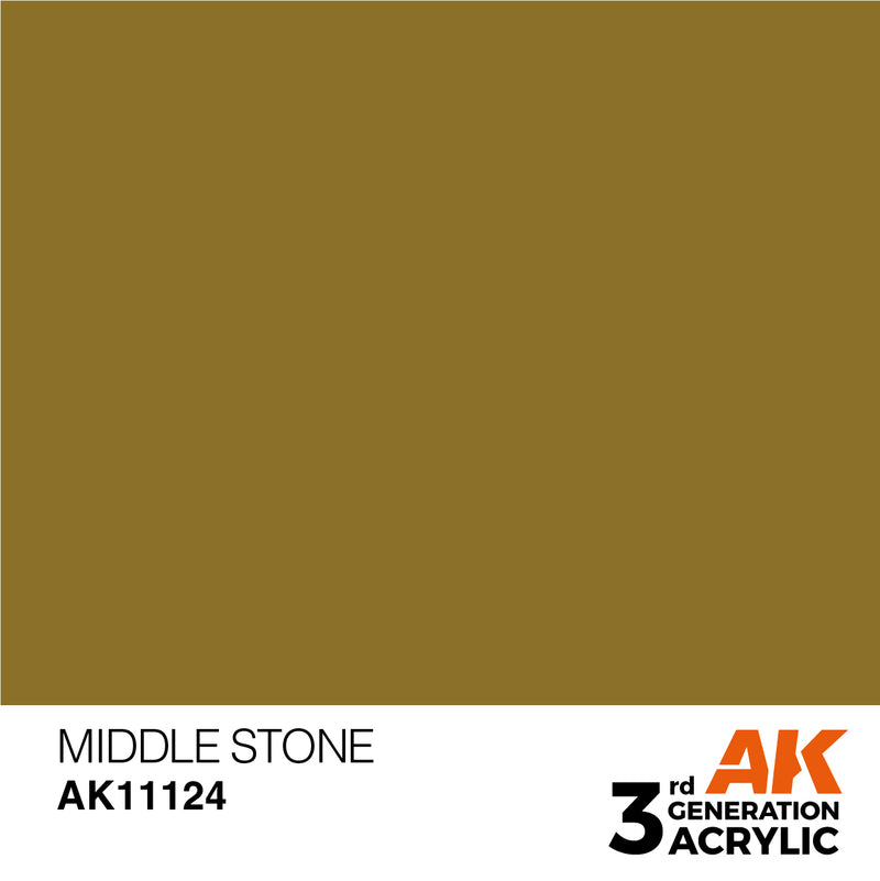 3G Acrylic: Middle Stone 17ML