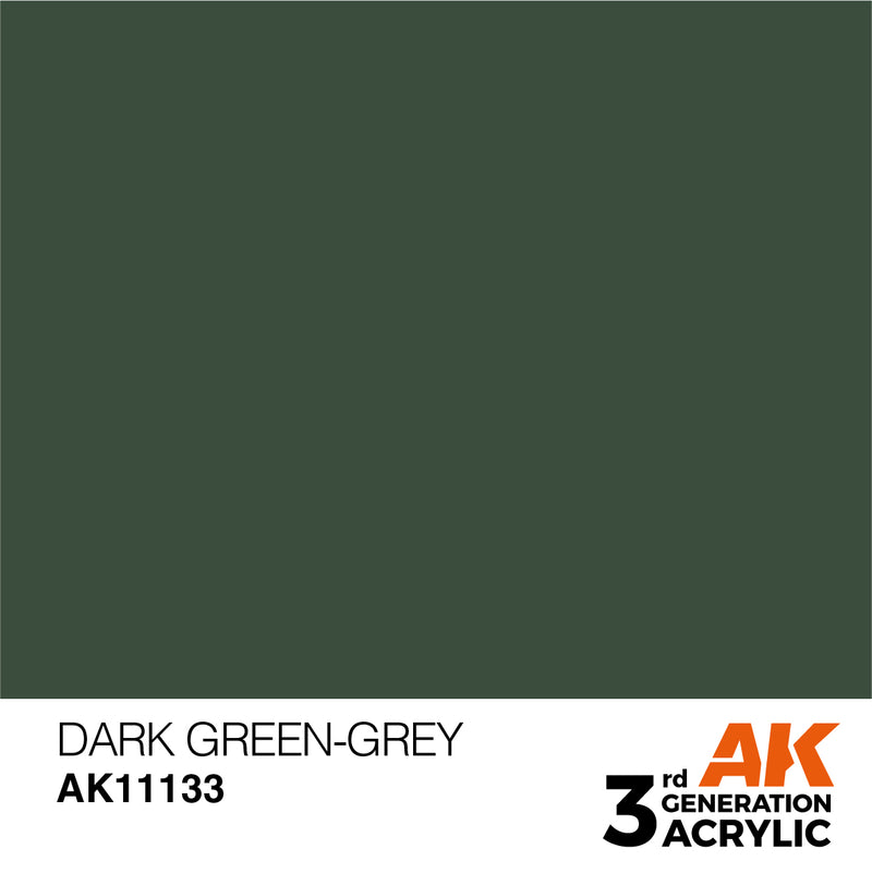 3G Acrylic: Dark Green-Grey 17ML