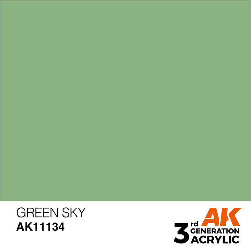 3G Acrylic: Green Sky 17ML